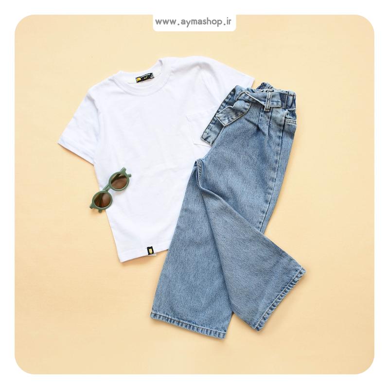 شلوار بگ جین AKU- M215