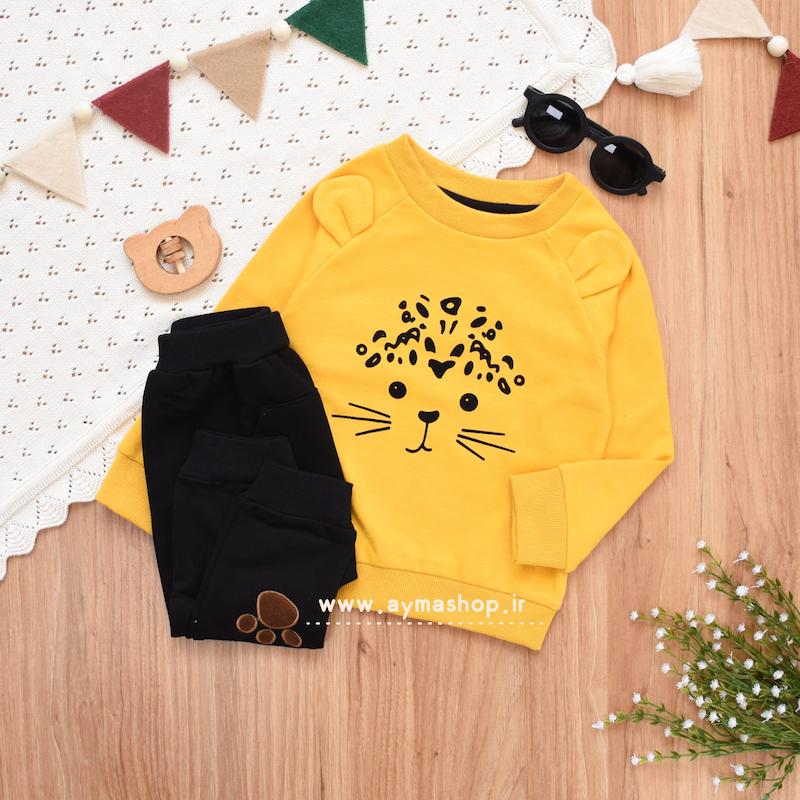 ست خردلی ZARAچیتا-E297