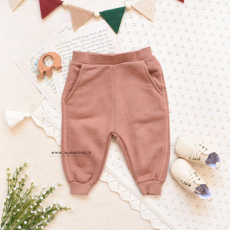 شلوار zara آجری