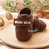 پاپوش تک چسب قهوه ای baby bear