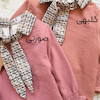 بلوز توکرکی یقه گره ای-L251