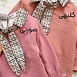 بلوز توکرکی یقه گره ای