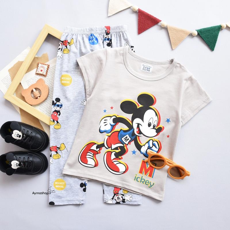 ست راحتی(طوسی میکی) D421 