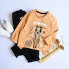 بلوز نارنجی موتور -L259-Gee Jay Kids