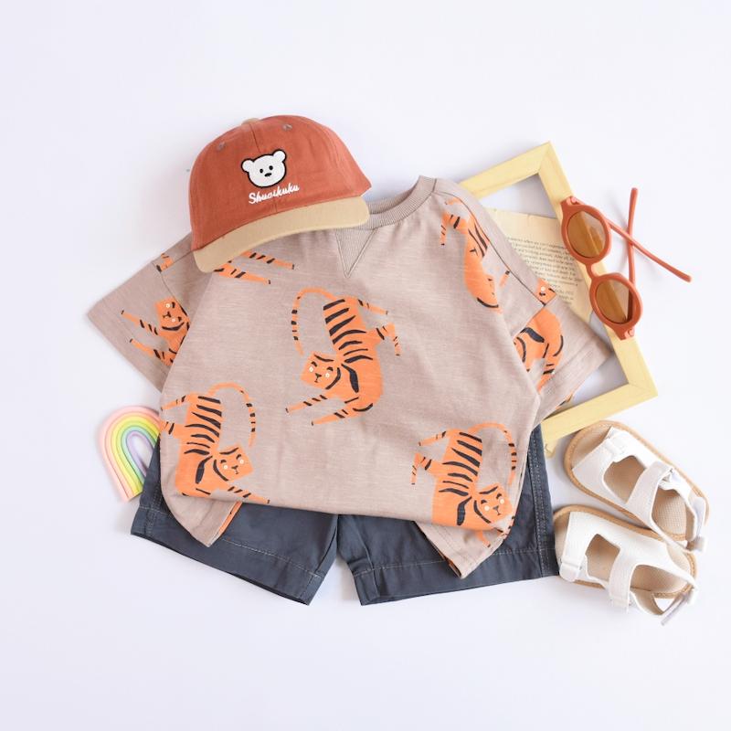 تیشرت طرح ببر J208- George