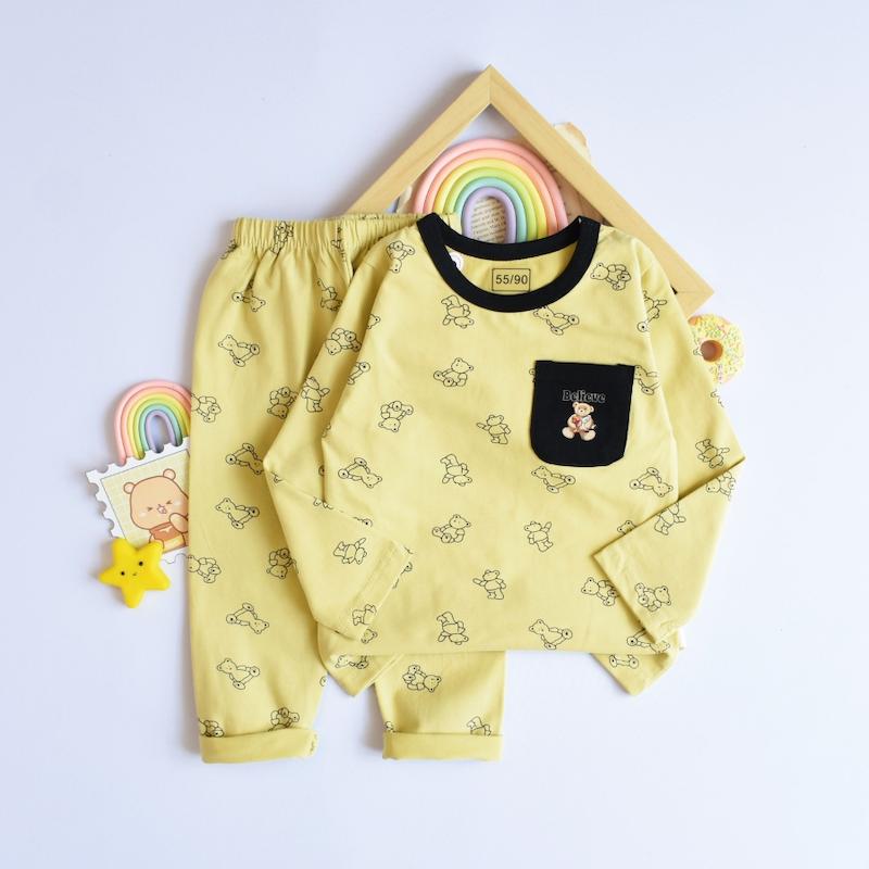 ست راحتی (زرد خرس)-D351