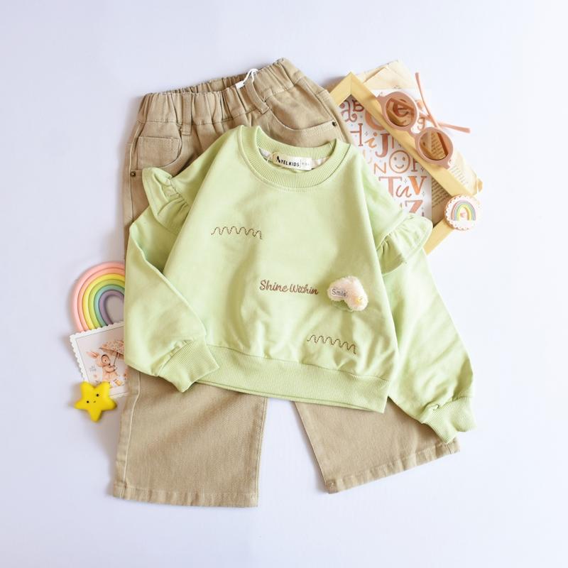 کراپ راینا سبز گل-L310