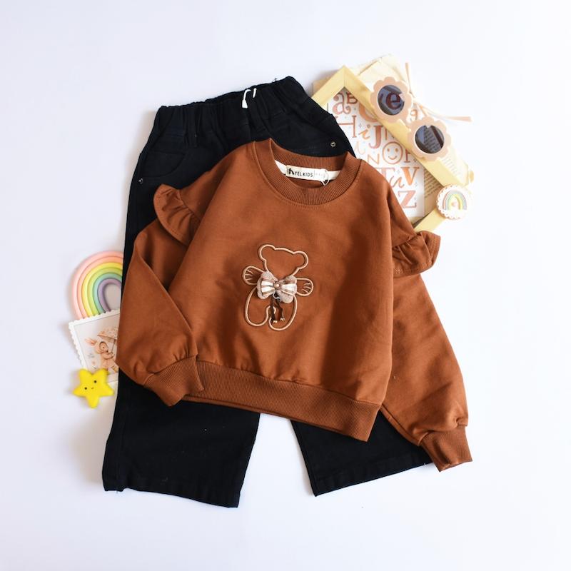 کراپ راینا قهوه ای تدی-L309