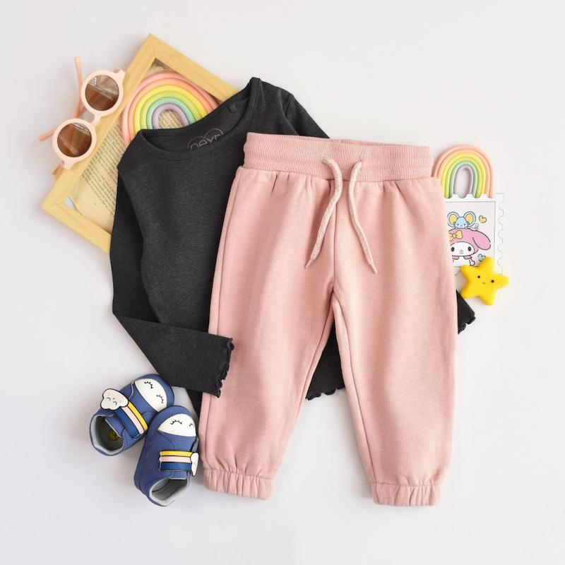 شلوار توکرکی صورتی Colloky