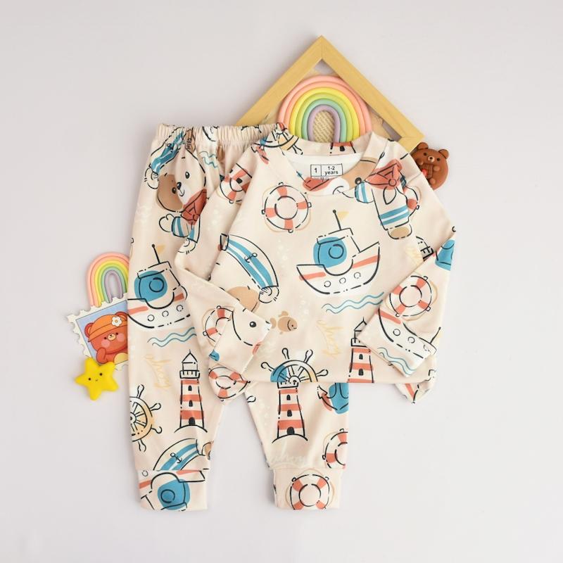 ست راحتی خرس ملوان-D394