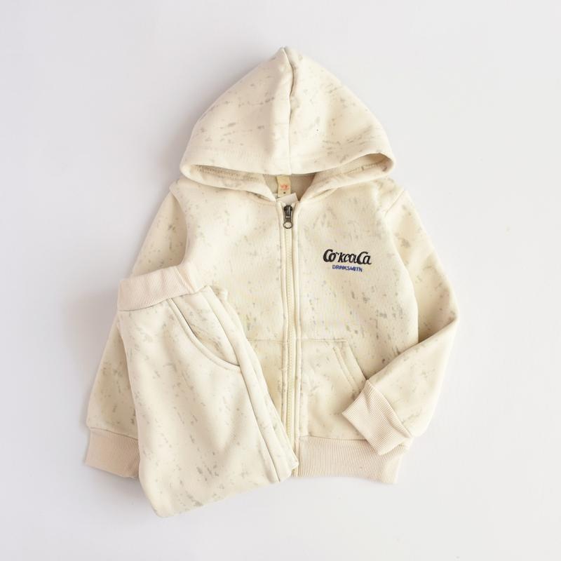 ست سویشرت و شلوار 2033 شیری