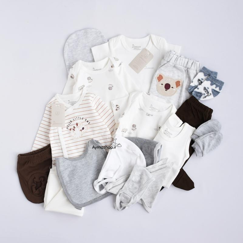 ست 17 تکه نوزادی Danalo-کوالا