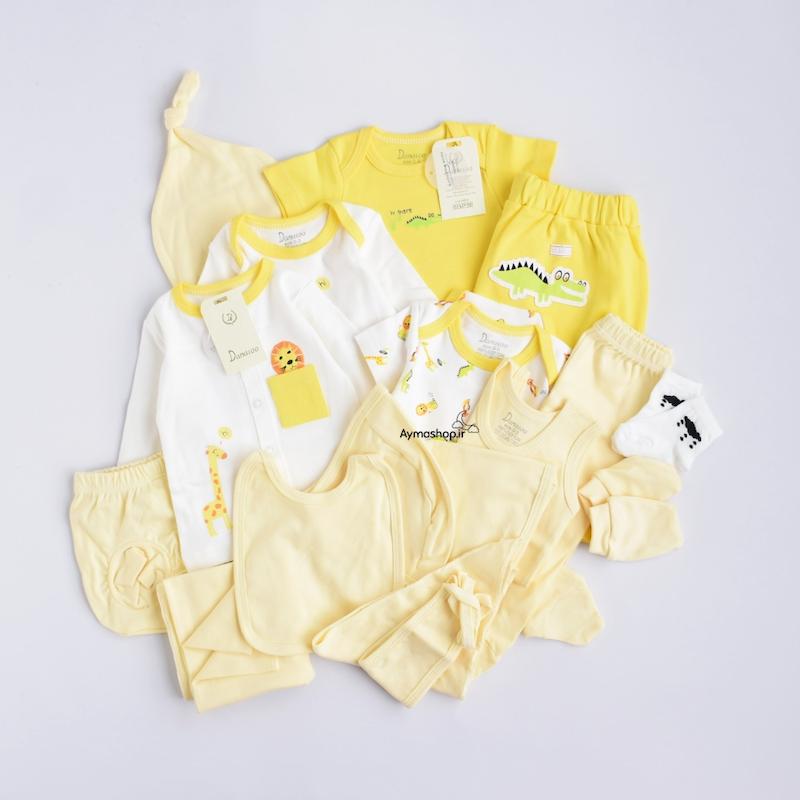 ست 17 تکه نوزادی Danalo-حیوانات