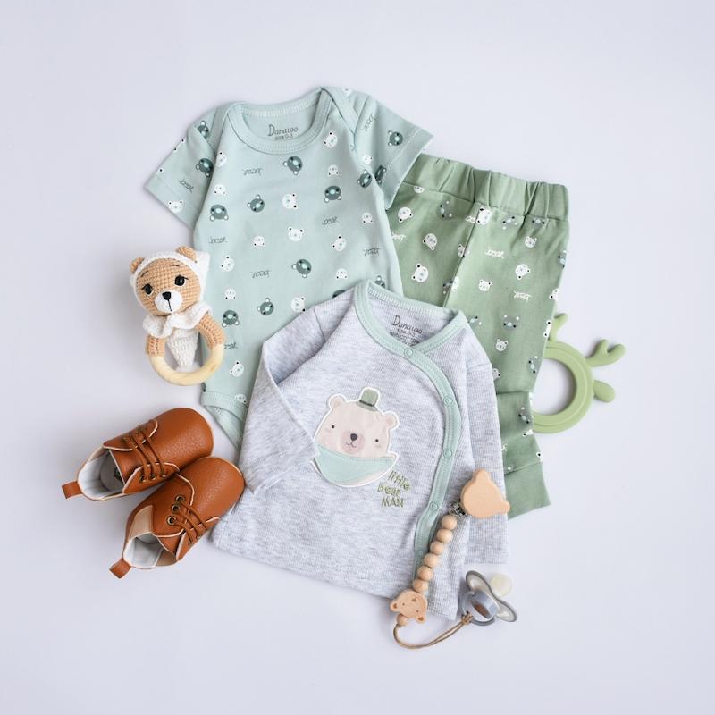 ست سه تکه دانالو E436- سبز خرسی