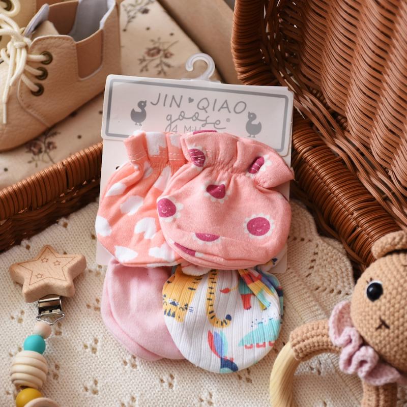 ست 4تایی دستکش نوزادی