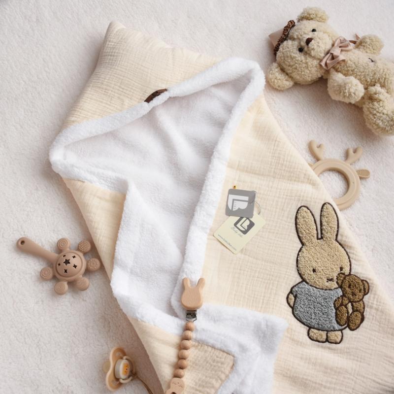 پتو موسلین P148- Baby Like کرم خرگوش