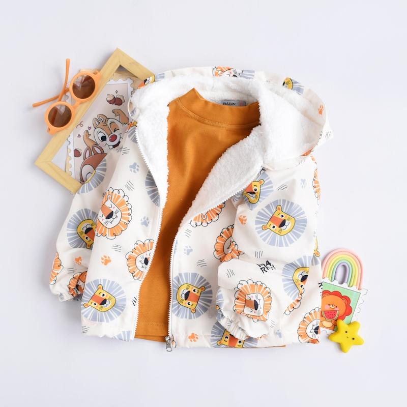 سویشرت طرح شیر N187