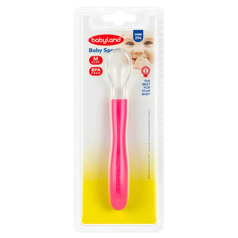 قاشق سیلیکونی بی بی لند کد 294