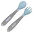 قاشق و چنگال  سیلیکونی بی بی لند کد 218