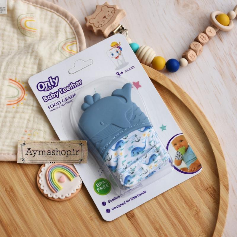 دستکش دندانگير Only baby طرح وال