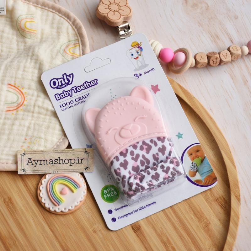 دستکش دندانگير Only baby طرح گربه