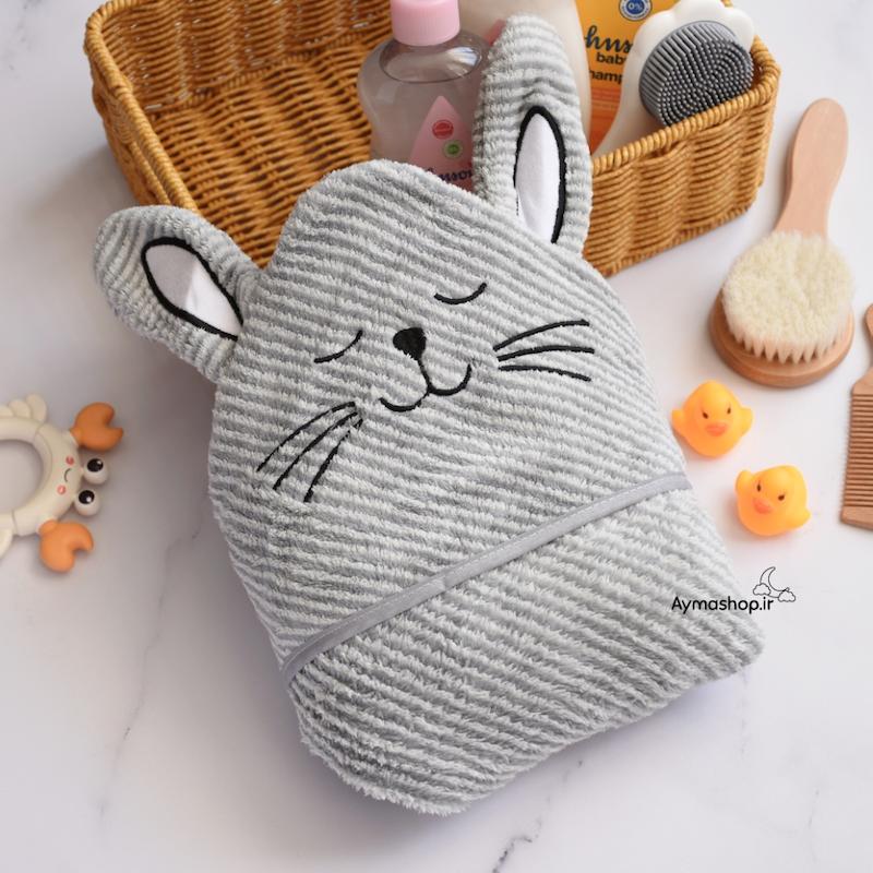 حوله طوسی گربه Happy Baby