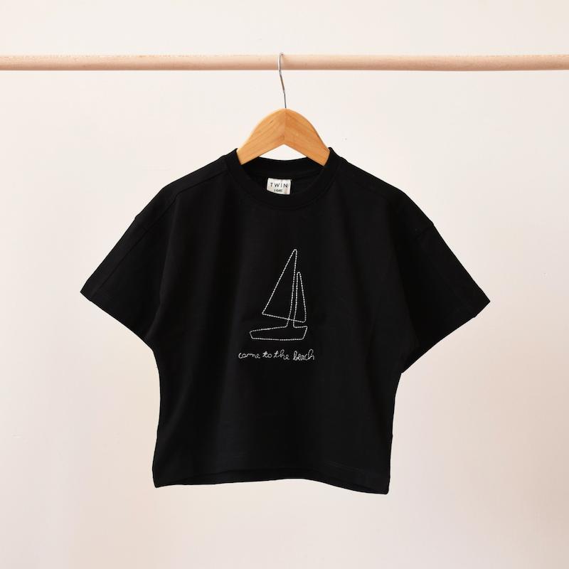تیشرت مشکی قایق J311