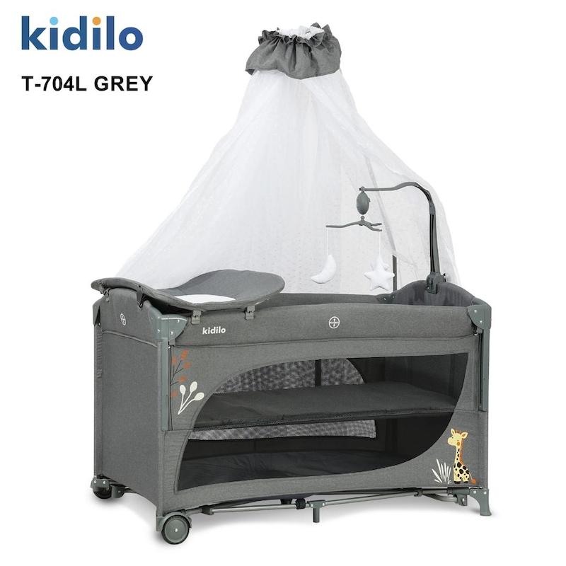  تخت و پارک کیدیلوkidilo مدلt_704l  طوسی