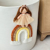 ست سبد و جا دستمالی دخترک