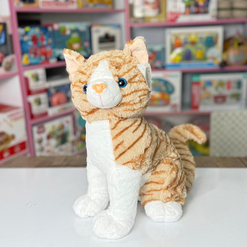 عروسک گربه ملوس (طلایی)