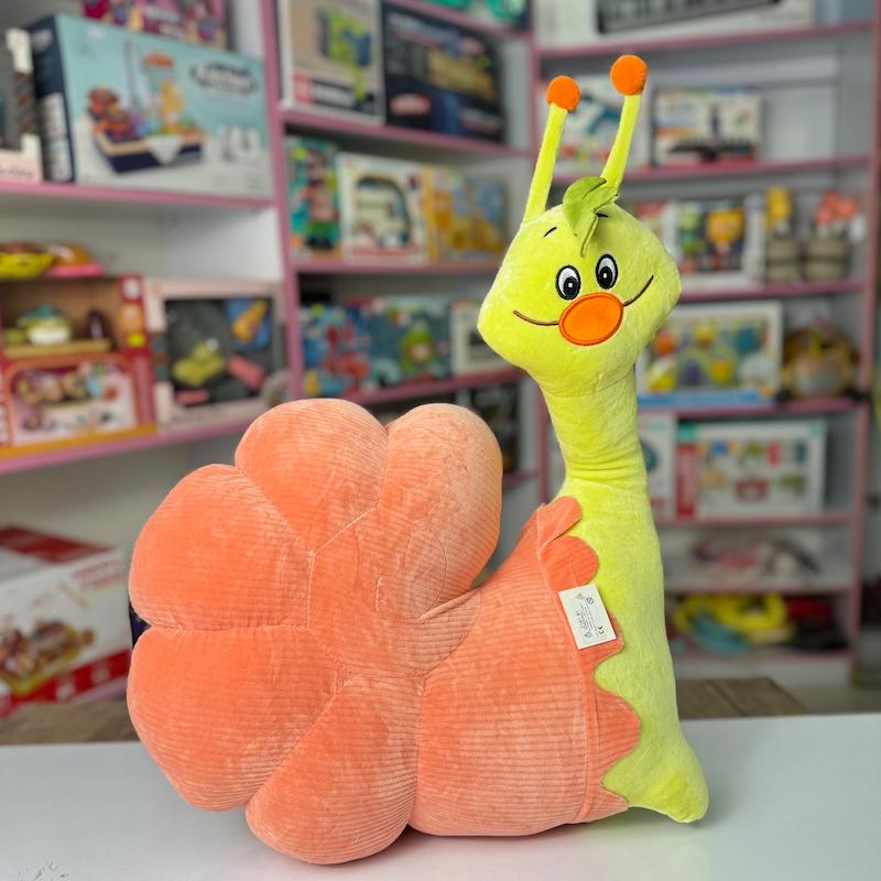 عروسک حلزون رنگی 81 نارنجی 