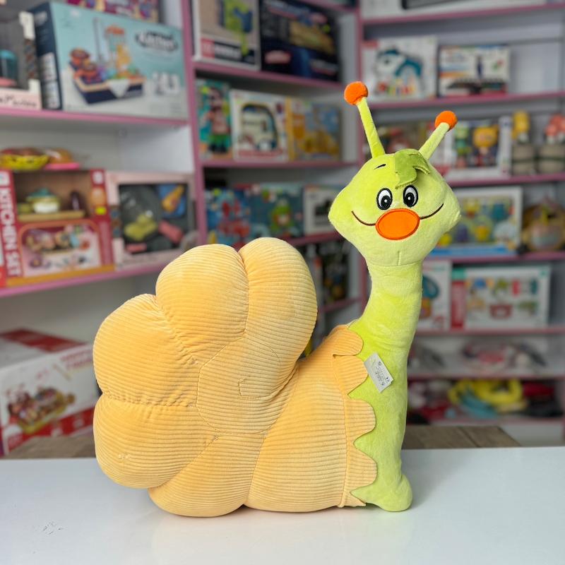 عروسک حلزون رنگی 81 زرد