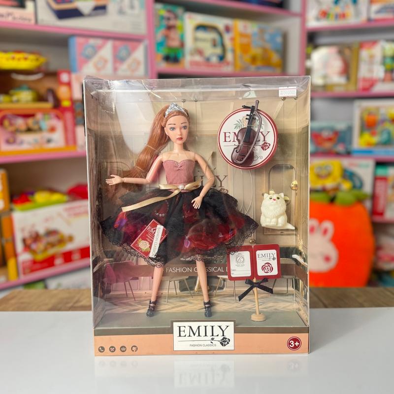 عروسک باربی مفصلی امیلی تک جعبه ۱۰۰