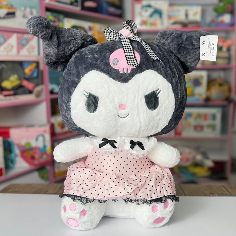 عروسک کرومی لباس خال خالی 