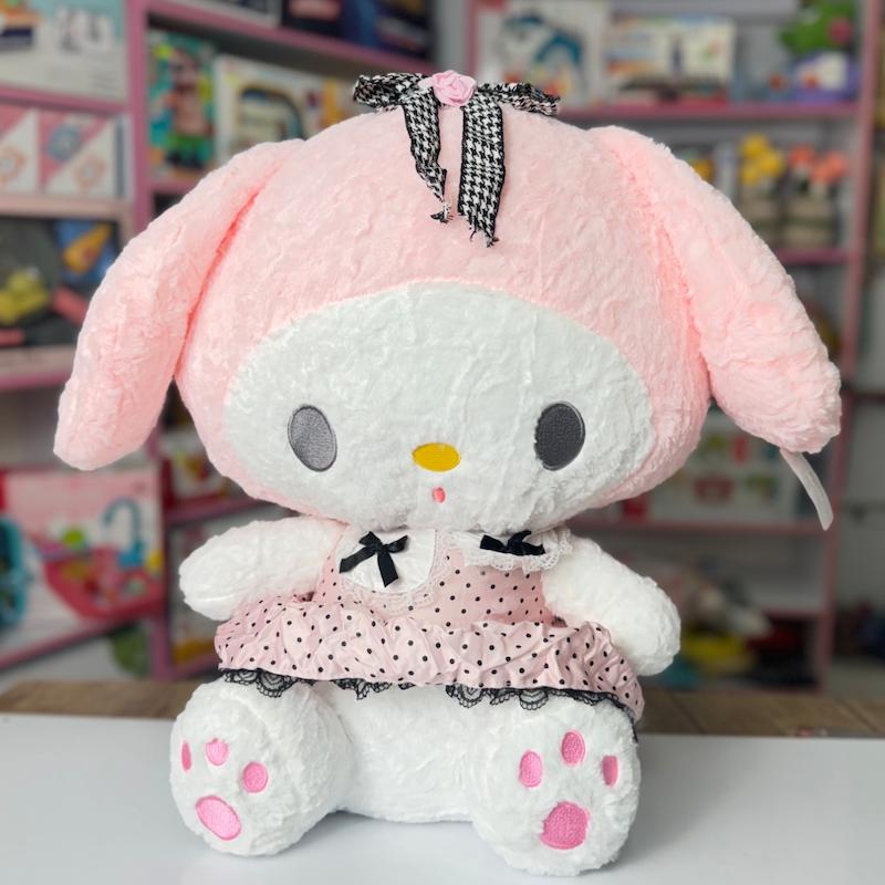 عروسک ملودی لباس خال خالی 