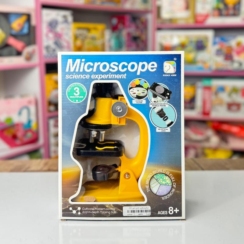 میکروسکوپ باتری خور با لوازم۲۱۱۹