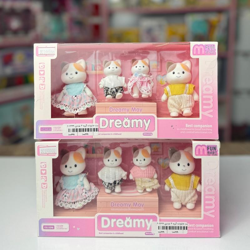 ست خانواده گربه ۴تایی ۶_۶۶۹۹