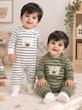 سرهمی زیپی مدل راه راه تدی