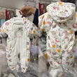 کاپشن سرهمی مدل رنگین کمان ۳ عددی