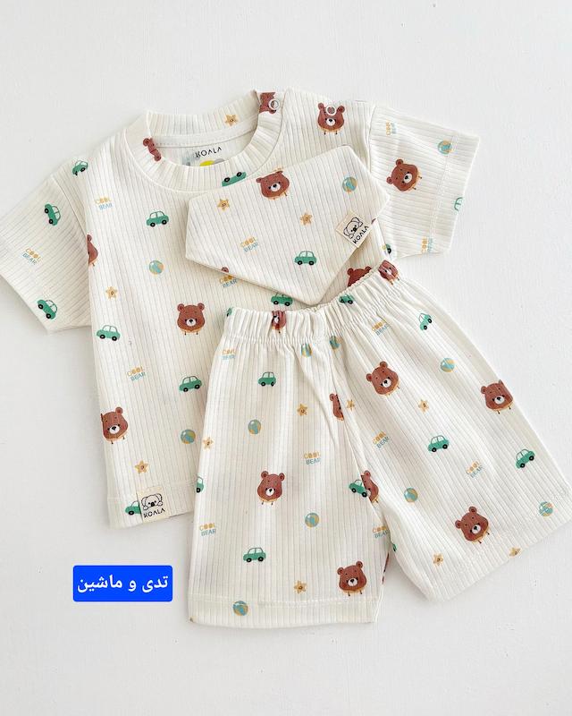 ست راحتی تیشرت و شلوارک 