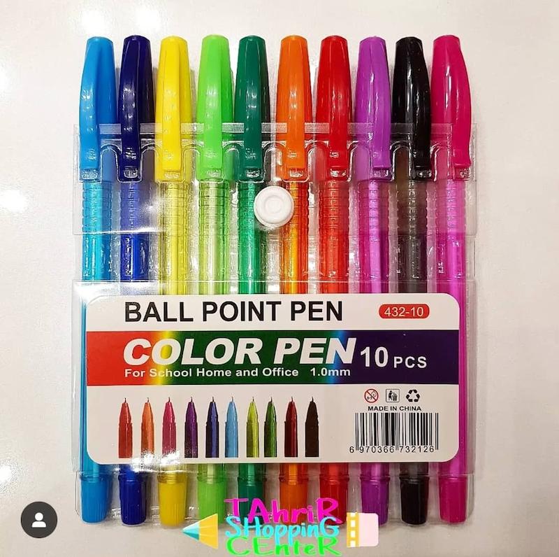 خودکار ۱۰ رنگ