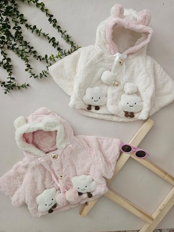 شنل دخترونه طرح ابر