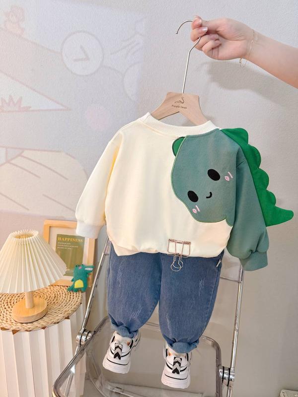 ست بلوز و شلوار دایناسور 