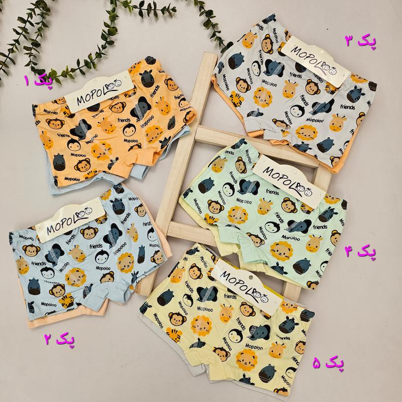 شورت پسرانه پک دوتایی