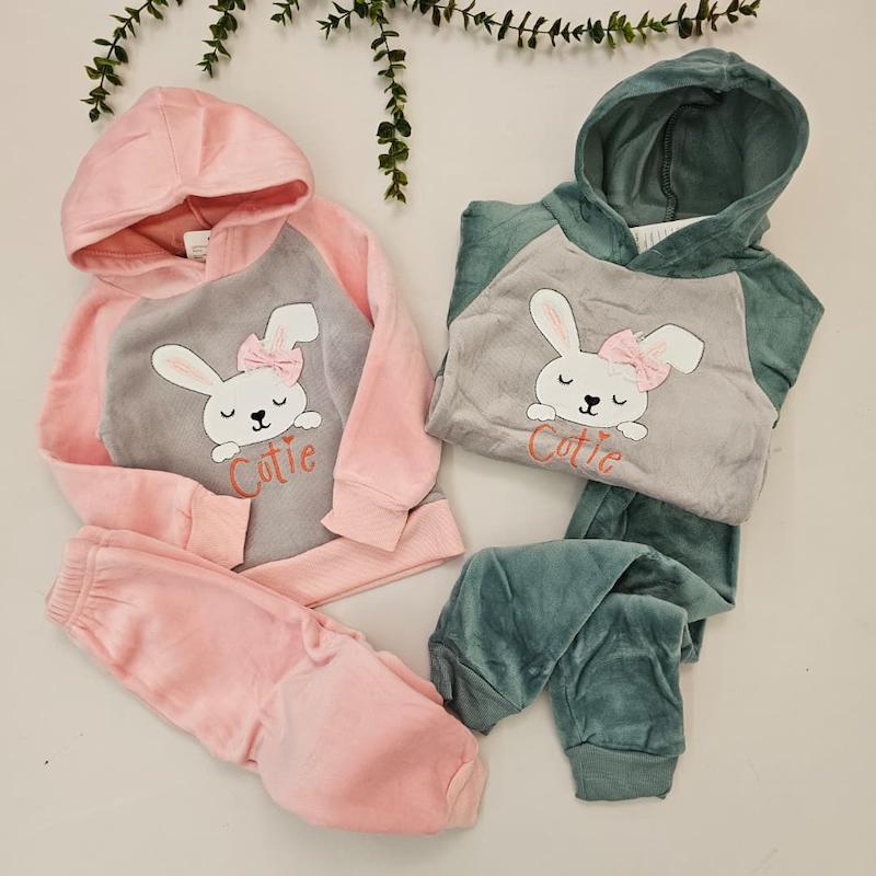 هودی و شلوار مخملی 