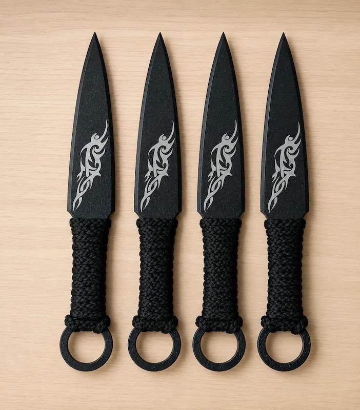 کونای پرتابی طرح دار سایز متوسط 18cm