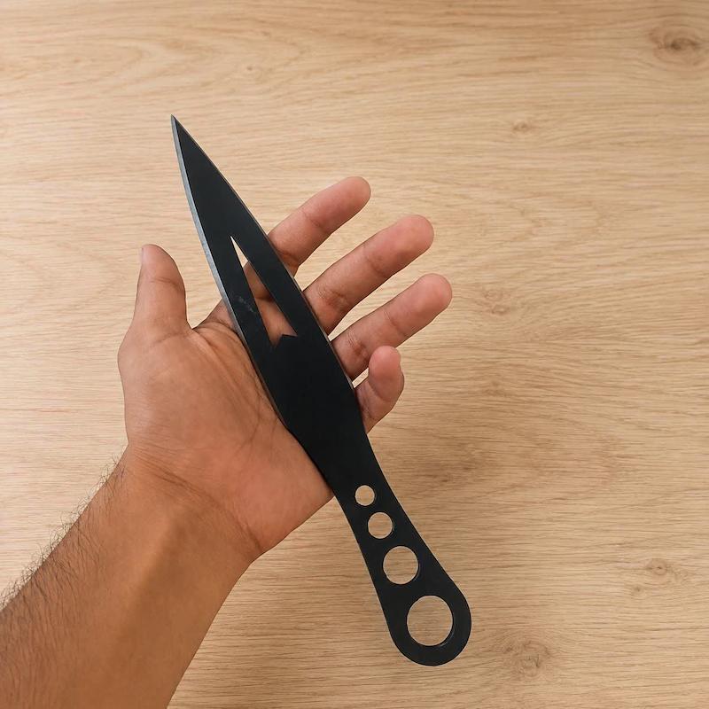 چاقو پرتابی فولادی (کونای پرتابی)