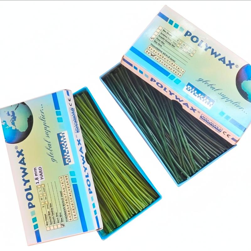 وکس رشته ای برند معتبر polywax سایز ۲ و نیم میل