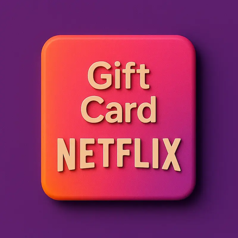 خرید گیفت کارت نتفلیکس (Netflix)