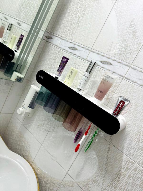 نگهدارنده مسواک و باکس حمام